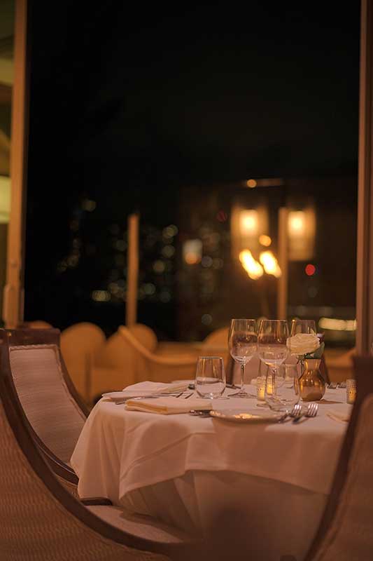 53 by the sea candle light